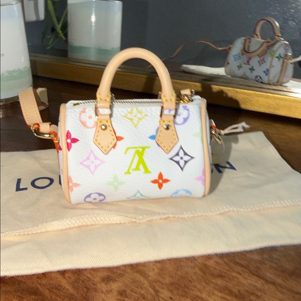 Louis Vuitton LV X TM micro  speedy bag charm - Picture 10 of 11